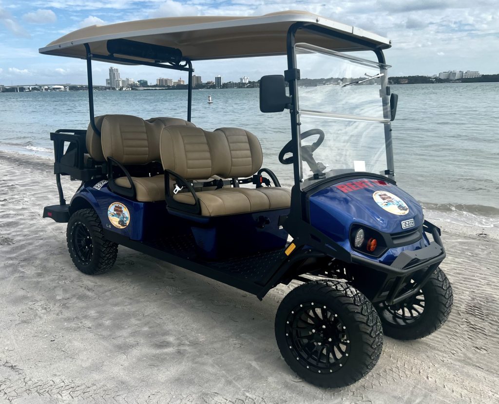 Golf Cart rental from Adventure Land and Sea Rentals