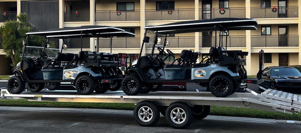 Deliver & Pickup of your Rental from Adventure Land and Sea Rentals